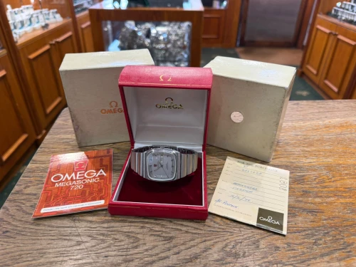 Omega Constellation Megasonic 720Hz 36mm Stainless Steel Silver Dial 398.0820 1979