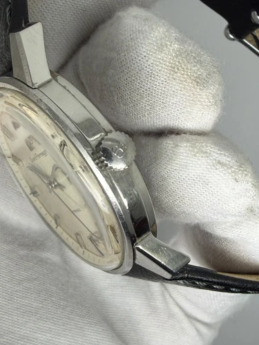Girard-Perregaux Gyromatic 36mm Stainless Steel Silver Dial Automatic Late 1960s / Early 1970s