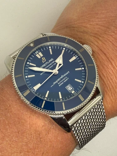Breitling Superocean Heritage II Automatic 46mm Stainless Steel Blue Dial AB202016/C961 2018