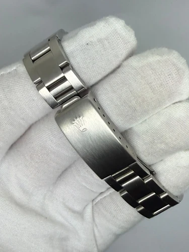 Rolex Oyster Perpetual Date 34mm Stainless Steel White Dial 1501 1980