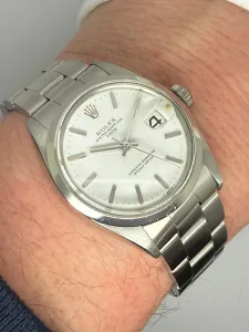 Rolex Oyster Perpetual Date 34mm Stainless Steel Oyster Bracelet 1500 1967
