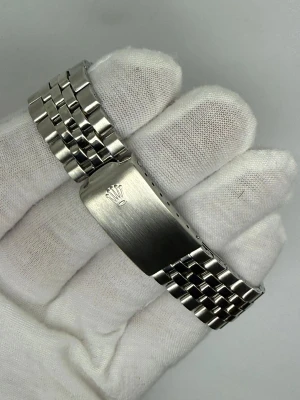 Rolex Oyster Perpetual Datejust 36mm Stainless Steel & 18ct White Gold Fluted Bezel Blue Dial Jubilee Bracelet 1601 1973