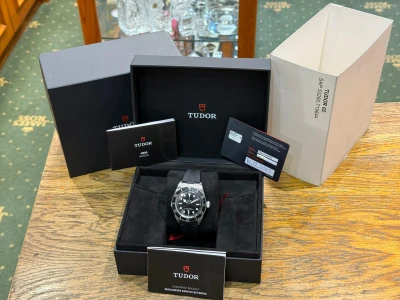 Tudor Black Bay 41mm Master Chronometer Automatic Stainless Steel Black Dial 7941A1A0NU 2025