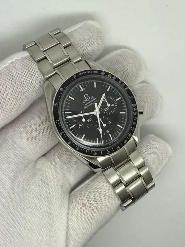 Omega Speedmaster Professional Moonwatch 42mm Stainless Steel Black Dial 311.30.42.30.01.005 2016