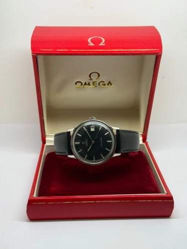 Omega Seamaster Automatic 34mm Stainless Steel Black Dial 166.002 1966