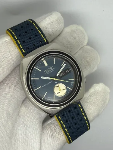 Seiko Automatic Chronograph Blue Dial 6139-8002 1971