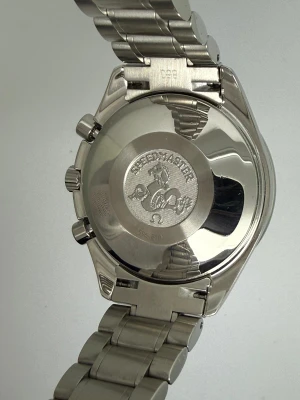 Omega Speedmaster Automatic Date Speedy Reduced 39mm Stainless Steel Black Chronograph Dial Tachymetre Bezel 3513.30 2012