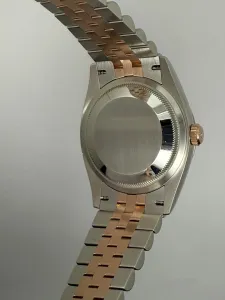 Rolex Oyster Perpetual Datejust 36mm Steel & 18ct Rose Gold Wimbledon Dial 126231 2021