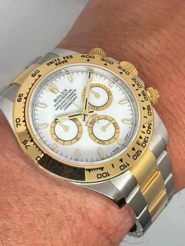 Rolex Cosmograph Daytona 40mm Stainless Steel & 18ct Yellow Gold 126503 December 2023