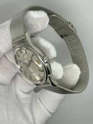Omega Seamaster Automatic 34mm Stainless Steel Silver Dial Mesh Bracelet 14701-SC-61 1961