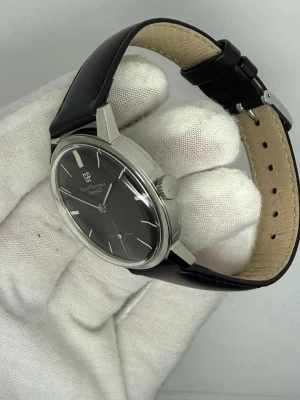 Girard-Perregaux Sea Hawk Manual Wind 34mm Stainless Steel Black Dial 9043B 1960s