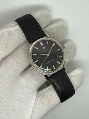Omega Seamaster Automatic 34mm Stainless Steel Black Dial 165.002 1966