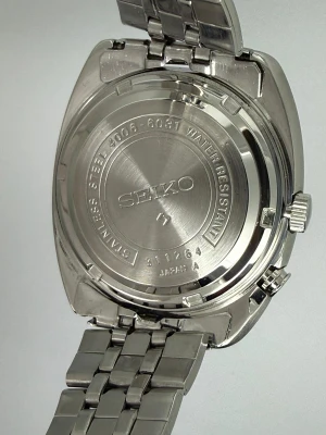 Seiko Bell-Matic Automatic Alarm 39mm Stainless Steel Navy Blue Dial 4006-6031 1973