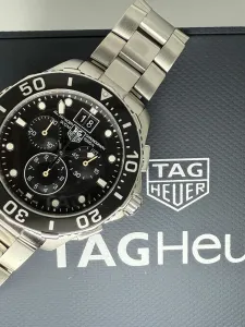 TAG Heuer Aquaracer Quartz Chronograph 43mm Stainless Steel CAN1010.BA0821 2016