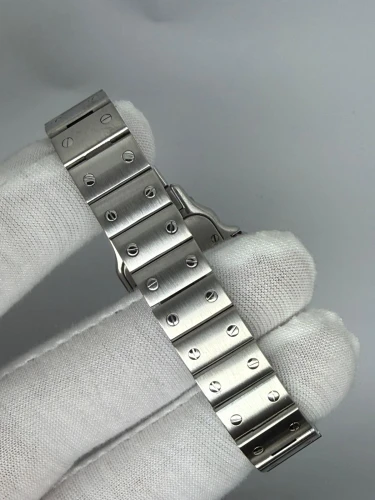 Cartier Santos Galbée Ladies 24x35mm Stainless Steel 1565 2004