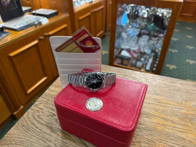 Omega Seamaster Aqua Terra 36mm Stainless Steel Black Dial Quartz 196.1114 2010