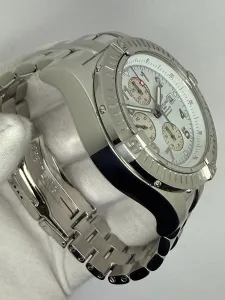 Breitling Super Avenger Automatic Chronograph 48mm Stainless Steel Black Dial A13370 2005