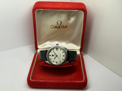 Omega Seamaster f300 Hz Electronic Chronometer 36mm Stainless Steel Silver Dial 198.001 1970