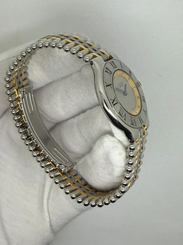 Cartier Must de Cartier 21 Mid-Size 31mm Stainless Steel & Yellow Gold 1330 1990s