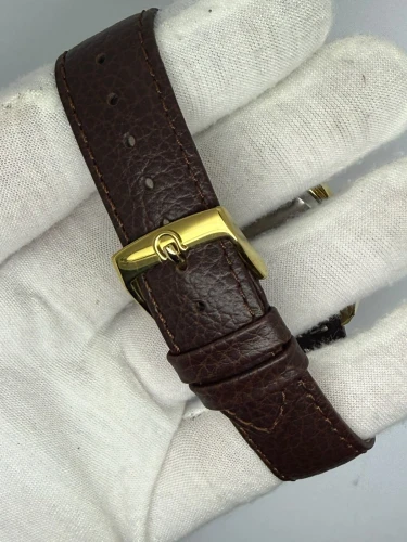 Omega Genève Electronic f300 Hz 38mm Gold-Plated Champagne Dial 198.030 1972