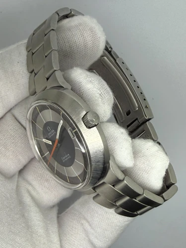 Omega Dynamic Genève Automatic 41mm Stainless Steel Grey Bullseye Dial 165.039 1969