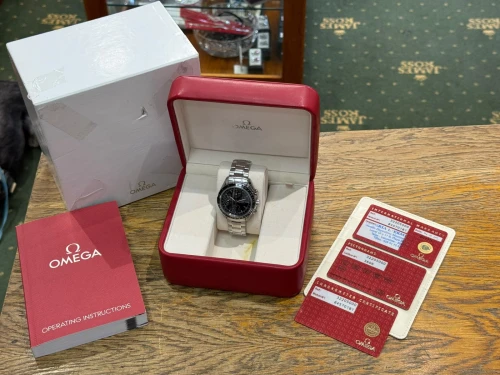 Omega Speedmaster Automatic Chronometer Triple Date 39mm Stainless Steel 3220.50.00 2009