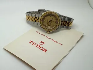 Tudor Mini-Sub 33mm Stainless Steel UNWORN New Old Stock 73091 1991