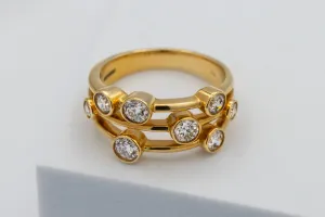 18ct Yellow Gold Diamond Ring – 1.05ct G/VS