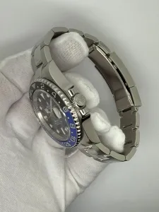 Rolex GMT-Master II 40mm Stainless Steel ‘Batman’ Blue & Black Bezel Oyster Bracelet 126710BLNR 2021