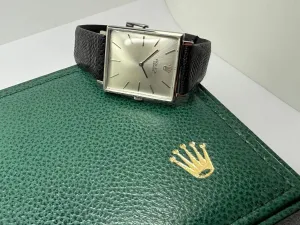 Rolex Cellini 30×26mm 18ct White Gold Manual Wind 3607 1960s