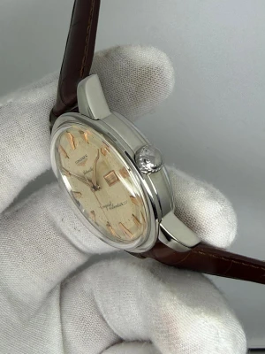 Longines Conquest Calendar Automatic 35mm Stainless Steel Two Tone Dial 9004-8 1959