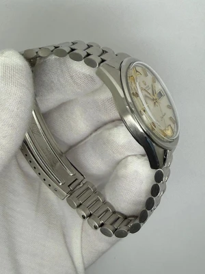 Omega Seamaster Automatic Day Date 36.5mm Stainless Steel Silver Dial 166.032 1968