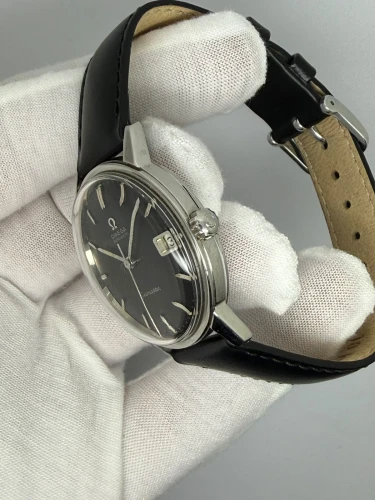 Omega Seamaster Automatic 34mm Stainless Steel Black Dial 166.002 1966