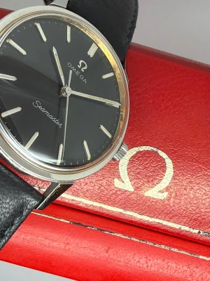 Omega Seamaster Automatic 34mm Stainless Steel Black Dial 165.002 1966