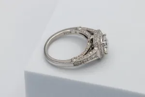 Platinum Diamond Ring – 1.72ct GIA Certified