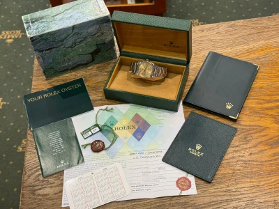 Rolex Oyster Perpetual 34mm Stainless Steel & 18ct Yellow Gold Oyster Bracelet 14203M 2003