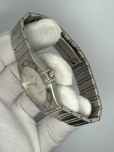 Omega Constellation 33.5mm Stainless Steel Silver Textured Dial 1512.30.00 2005