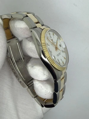 Rolex Oyster Perpetual Date 34mm Stainless Steel & 18ct Yellow Gold Oyster Bracelet 1500 1980