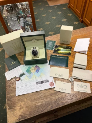 Rolex Submariner Date Rolex Certified Pre-Owned CPO 40mm Stainless Steel 16610 2005 Full Set