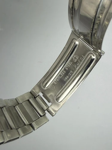 Omega Genève Manual Wind 36mm Stainless Steel Blue Dial 136.0103 1977