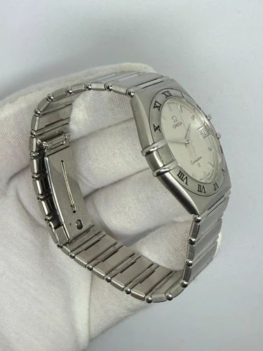 Omega Constellation 33.5mm Stainless Steel Silver Textured Dial 1512.30.00 2005