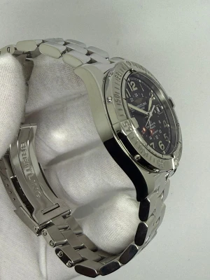 Breitling Colt GMT Automatic Chronometer 40mm Stainless Steel Black Dial A3235011 2008