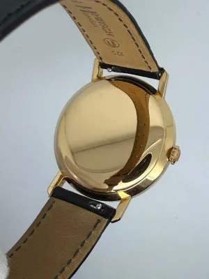 Longines Automatic 35mm 18ct Yellow Gold Silver Dial 7238 1960