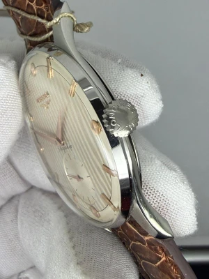 Longines Jumbo Manual Wind 37mm Stainless Steel Striped Dial 6881-2 1958