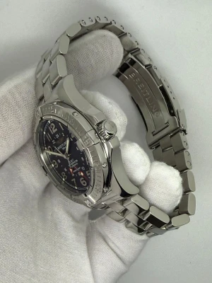 Breitling Colt GMT Automatic Chronometer 40mm Stainless Steel Black Dial A3235011 2008