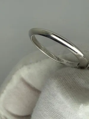 Tiffany & Co Princess Cut Diamond Ring in Platinum 0.20ct