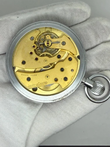 Jaeger-LeCoultre British Military GSTP Pocket Watch World War II Broad Arrow Serviced
