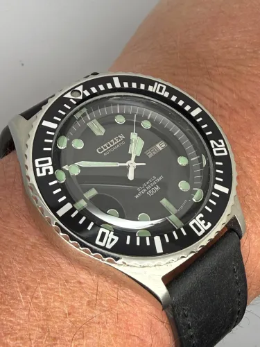 Citizen Automatic Paddle Diver 150M 40mm Stainless Steel 51-2273 1979