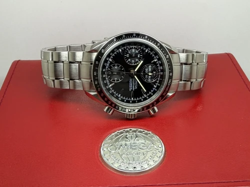 Omega Speedmaster Automatic Chronometer Triple Date 39mm Stainless Steel 3220.50.00 2009