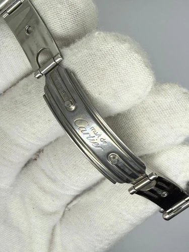 Cartier Must de Cartier 21 Ladies 28mm Steel & Yellow Gold Ivory Dial 1340 1990s